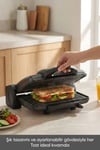 CRİSPO TOST MAKİNESİ 6 DİLİM SİYAH