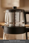 CRYSTAL PRO 4 in 1 DİJİTAL ÇAY MAKİNESİ SİYAH KROM
