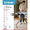 LORENZO - AKDENİZ LUX ÜTÜ MASASI FİŞLİ&SEPETLİ 44*126
