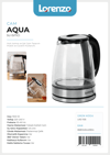 LORENZO - AQUA 1.8 LT CAM SU ISITICI KETTLE
