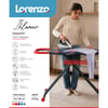 LORENZO - IHLAMUR ÜTÜ MASASI SEPETLİ 45*126