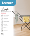 LORENZO - LENDA KANATLI ALİMİNYUM KURUTMALIK