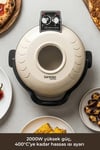 PİETRA 12 in 1 ÇOK AMAÇLI PİZZA MAKİNESİ CREAM