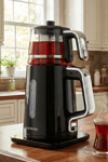 QUICKTEA PLASTİK ÇAY MAK SİYAH KROM