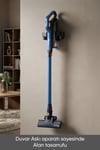 SLİM 3 in 1 DİKEY KABLOLU VAKUM SÜPÜRGESİ PRUSYA MAVİ