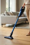 SLİM 3 in 1 DİKEY KABLOLU VAKUM SÜPÜRGESİ PRUSYA MAVİ