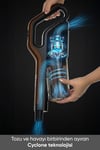 SLİM 3 in 1 DİKEY KABLOLU VAKUM SÜPÜRGESİ COFFEE BROWN