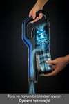 SLİM 3 in 1 DİKEY KABLOLU VAKUM SÜPÜRGESİ PRUSYA MAVİ
