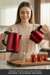 SMART TEA 5 in 1 KONUŞAN ÇAY MAKİNESİ KIRMIZI