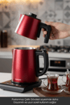 SMART TEA 5 in 1 KONUŞAN ÇAY MAKİNESİ KIRMIZI