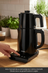 SMART TEA 5 in 1 KONUŞAN ÇAY MAKİNESİ SİYAH