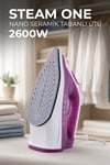 STEAM ONE 2600 WATT 190 GR SERAMİK BUHARLI ÜTÜ