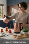 TEAZEN ÇELİK ÇAY MAKİNESİ ROSIE