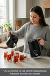TEAZEN PRO DİJİTAL ÇAY MAKİNESİ MAT SİYAH