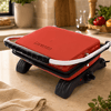 TOASTY 6 DİLİM DÖKÜM TOST MAKİNESİ KIRMIZI