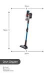 VC4290 X-PERT 380 W BLDC DİKEY ŞARJLI SÜPÜRGE PRUSYA MAVİ