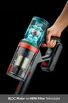 VC4290 X-PERT 380 W BLDC DİKEY ŞARJLI SÜPÜRGE PRUSYA MAVİ