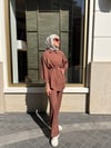 CASUAL TAKIM - KAHVERENGİ