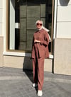 CASUAL TAKIM - KAHVERENGİ
