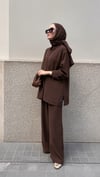 Casual Takım - Kahverengi