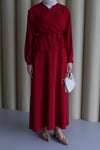 Noura Etekli Takım - Bordo 