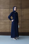 Noura Etekli Takım - Lacivert