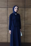 Noura Etekli Takım - Lacivert