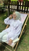 Tencel Bumber Ceket - Lila