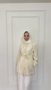 Tencel Bumber Ceket - Tereyağ Sarısı
