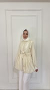 Tencel Bumber Ceket - Tereyağ Sarısı