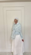 Tencel Pamuklu Gömlek - Mavi 