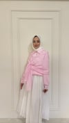 Tencel Pamuklu Gömlek - Pembe
