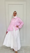 Tencel Pamuklu Gömlek - Pembe