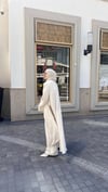 Üçlü Abaya Takım - Bej 
