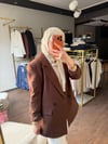 Blazer Ceket Kahverengi
