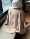 Boncuk İşlemeli Kimono Kahverengi