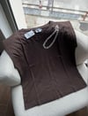 Damla Taşlı Dekolteli T-shirt