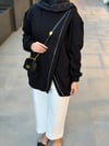 Fermuar Detaylı Sweatshirt