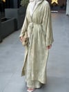 Jakarlı Kimono Takım Yeşil