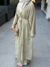 Jakarlı Kimono Takım Yeşil