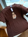 Köpek Detaylı Taşlı T-shirt