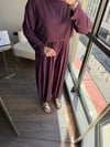 Oysh Şalvar Takım Mürdüm