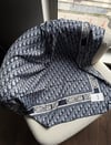 Premium Twill İpek Eşarp Açık Mavi