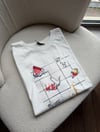 Taşlı ve Baskılı T-shirt