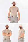 Çöl Bisiklet Yaka Taktikal T-shirt