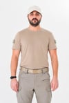 Çöl Bisiklet Yaka Taktikal T-shirt