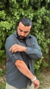 İSSİ 701-Y Likralı Taktikal Antrasit Gömlek