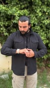 İSSİ 701-Y Likralı Taktikal Siyah Gömlek