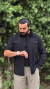 İSSİ 701-Y Likralı Taktikal Siyah Gömlek