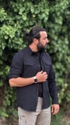 İSSİ 701-Y Likralı Taktikal Siyah Gömlek